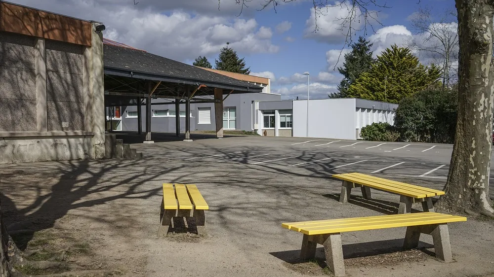 Collège Josepk Kerbellec à Quéven - cour de recréation