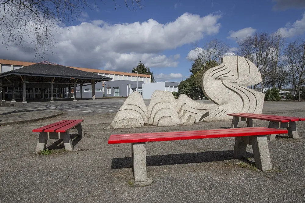 Collège Joseph Kerbellec à Quéven - œuvre d'art